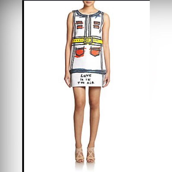 Alice + Olivia Trompe de L’Oeil Love is in the Air dress size 2 - Picture 2 of 16